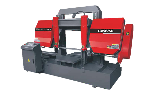 红安GW4250双柱龙门卧式带锯床